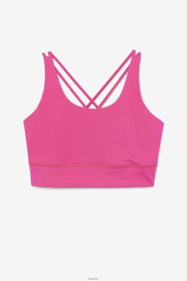 FILA Jasny różowy Fila Uplift Cross Back Bra Top 80N4H01827 Fila Polska