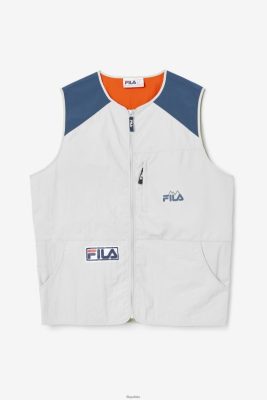 FILA Kamena/Navy/Cherry Tomato Fila Hansi kamizelka 80N4H0885 Fila Polska