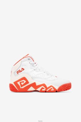 FILA Kobiet MB White/Mandarin Red/Gardenia Fila 80N4H01343 Fila Buty Męskie