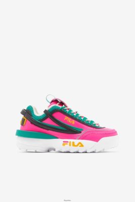 FILA Kobiety zakłócenia 2 exp fila różowy blask/złoto/gardenia 80N4H01238 Fila Buty Męskie