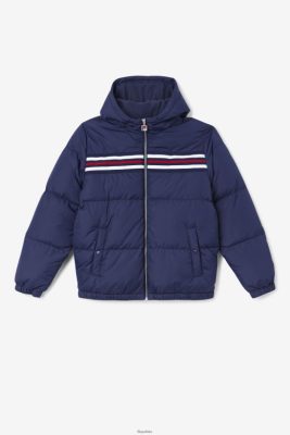 FILA Kurtka Puffer z granatowym/czerwonym fila Jake 80N4H0765 Fila Polska