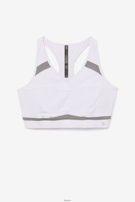 FILA Lavender Blue/Gargoyle Uplift Racerback Sports Bra Fila 80N4H01836 Fila Polska