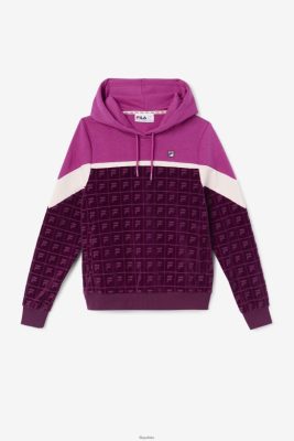 FILA Lorri Velor Blapie Wino winogron/rouge/potpourri fila 80N4H01487 Fila Buty Męskie