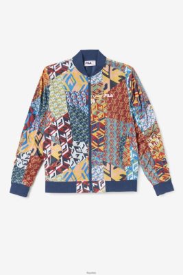 FILA MAV BOMBER KURTA Ocean/żółty/biały fila 80N4H0767 Fila Buty Męskie