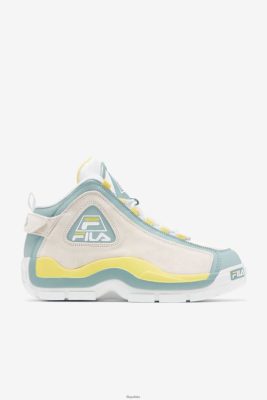 FILA Męski Grant Hill 2 White/Egret/Grey Mist Fila 80N4H017 Fila Buty Męskie