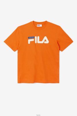 FILA Męski eagle tee Cherry pomidor/kamień/granatowa fila 80N4H0329 Fila Buty Męskie