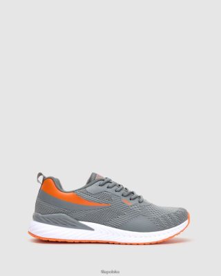 FILA Manduria Manduria Fila Grey/Orange 80N4H02720 Fila Buty Męskie