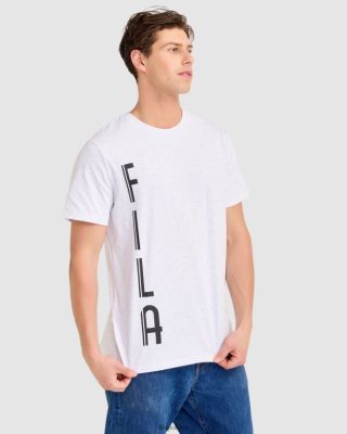 FILA Markus tee jasnoszary marle fila 80N4H02309 Fila Buty Męskie