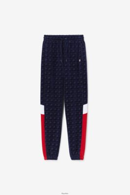 FILA Navy/Red/White Helen Velor Jogger fila 80N4H01560 Fila Polska