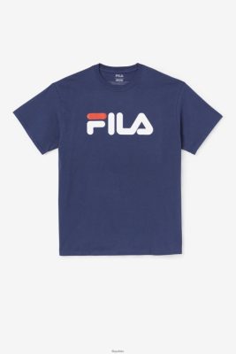 FILA Navy/White/Red Men's Logo Tee Fila 80N4H0270 Fila Polska