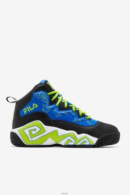 FILA Niebieski/czarny/limonkowy Punch Fila Men's MB 80N4H015 Fila Polska