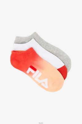 FILA Peach Fila's Women's Dip Dye No Show Sock 3-pakowy 80N4H01083 Fila Polska
