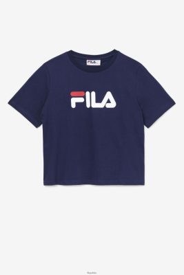 FILA Peoat/czerwony/biały miss eagle tee fila 80N4H01410 Fila Polska