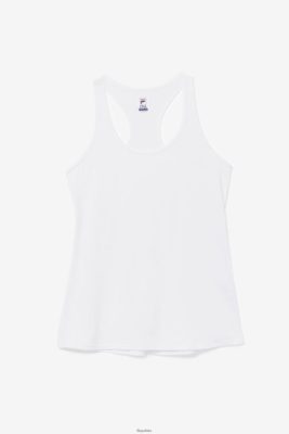FILA Pickleball Racerback Tank Fila White 80N4H02018 Fila Buty Męskie
