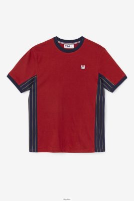 FILA Rabarb/Peoat/Golden Glow Warner Tee Fila 80N4H0252 Fila Polska