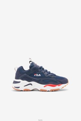 FILA Ray Tracer Ray Tracer/White/Red Fila 80N4H02153 Fila Buty Męskie