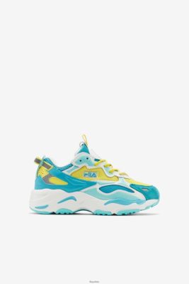 FILA Ray Tracer wierzchołek wierzchołek Fila Celandine/Blue/Blue 80N4H02156 Fila Buty Męskie