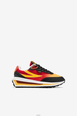 FILA Renno Black/Red/Gold Fila Big Kids 80N4H02165 Fila Buty Męskie