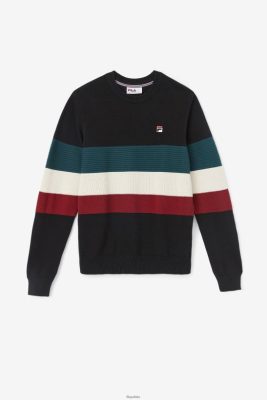 FILA SWEATER WILLIE Fila Black/June Bug/White 80N4H0230 Fila Buty Męskie