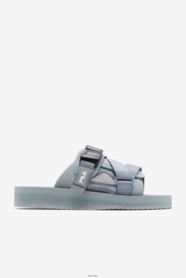 FILA Sol-Sol-Slide Monument/White Fila mężczyzn 80N4H0197 Fila Buty Męskie