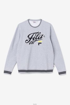 FILA Taylor Crewneck bluza jasnoszary marg/czarny/mimosa fila 80N4H0497 Fila Buty Męskie