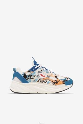 FILA Trygacja kobiet White/Vabl Fila 80N4H01349 Fila Buty Męskie