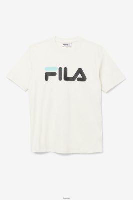 FILA Turtledove/Black/Blue Men's Eagle Tee Fila 80N4H0282 Fila Polska