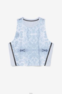 FILA Uplift Athletic Crop Top Fila Blue Fog/Black 80N4H01934 Fila Buty Męskie
