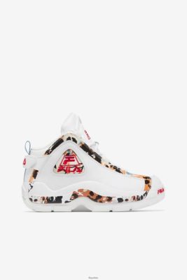 FILA White/Red Fila Women's Grant Hill 2 80N4H01347 Fila Polska