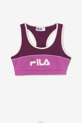 FILA Wino winogronowe/rouge/potpourri kairi biustonosze top fila 80N4H01482 Fila Polska