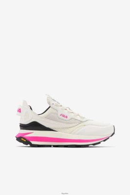 FILA Women's R1 Runner x Barneys Fila White/Pink Glo/Black 80N4H01334 Fila Buty Męskie