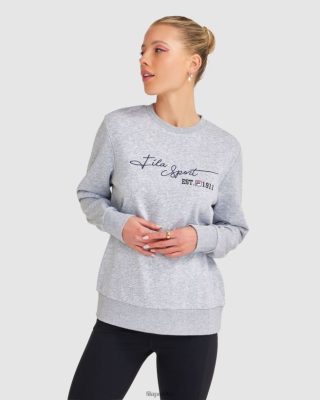 FILA Załoga kobiet Cinzia Fila Grey Marle 80N4H02834 Fila Buty Męskie