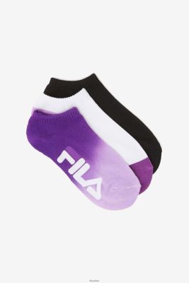 FILA barwnik kobiet bez sock sock 3-pakowy fioletowy fila 80N4H01085 Fila Buty Męskie