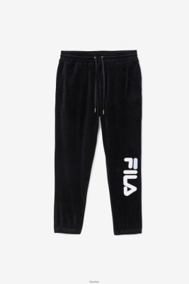 FILA czarny/biały/Skywalk Mansur Velor Pant Fila 80N4H0600 Fila Polska