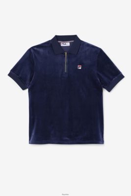 FILA fila fil A Navy Devon Velor Polo 80N4H0412 Fila Sneakersy