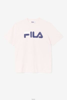 FILA męski tee tee różowy/granatowy/biały fila 80N4H0371 Fila Buty Męskie