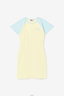 FILA sukienka Kyra Fila delikatna żółta 80N4H01550 Fila Buty Męskie