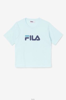 FILA tee tee fila loded aqua/marynarka wojenna/Biscay Bay 80N4H01448 Fila Buty Męskie